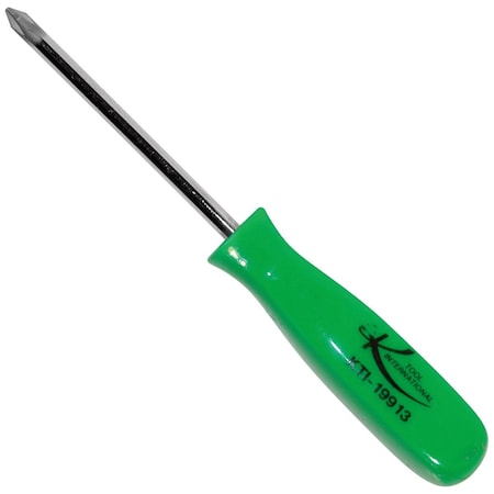K-Tool International Phillips Screwdriver, Green Handle, No 1X3" KTI-19913